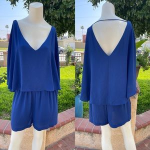 NEW BCBGMaxazria Carie Romper LARGE